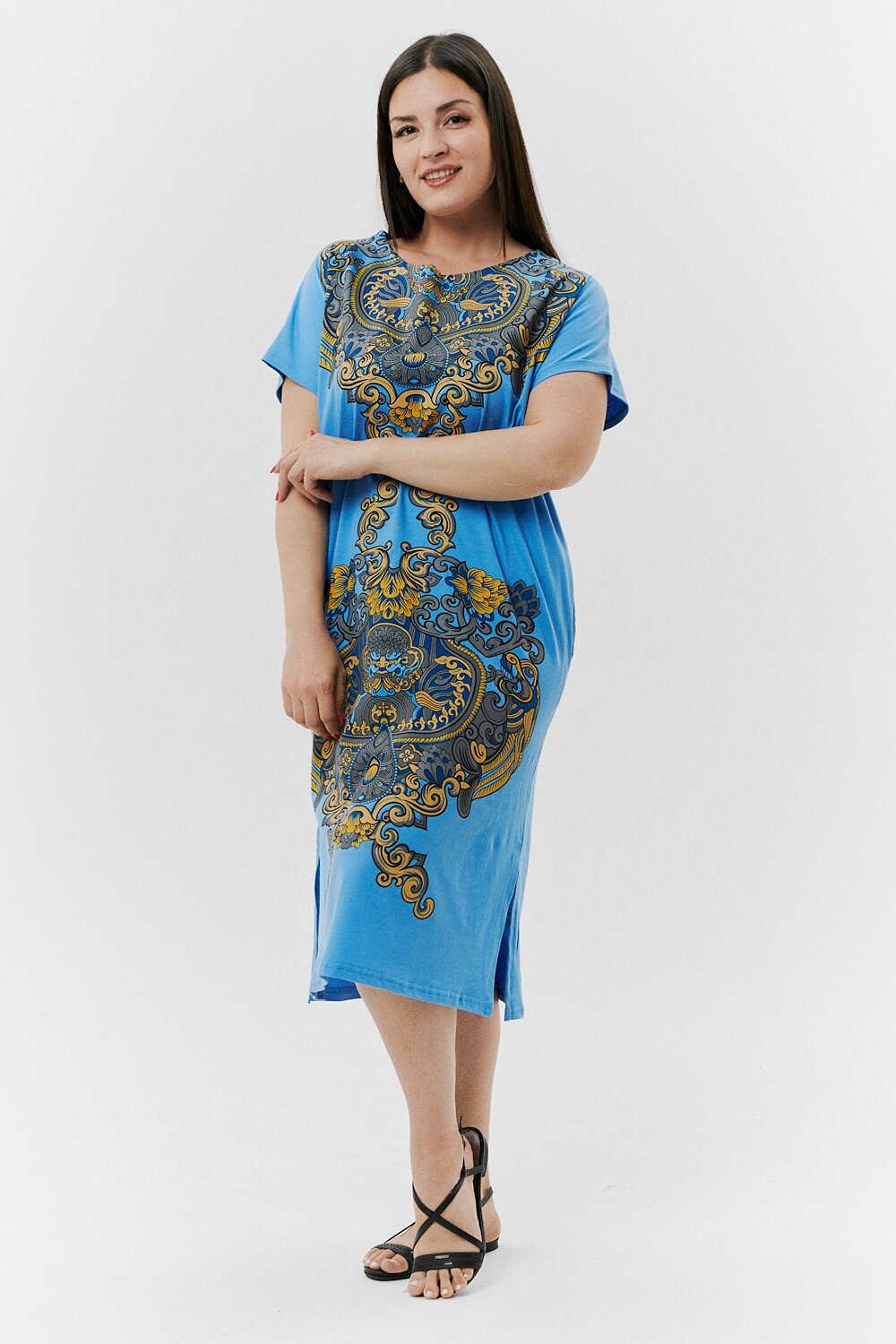 Натали Туника 418950 9127 сиреневый