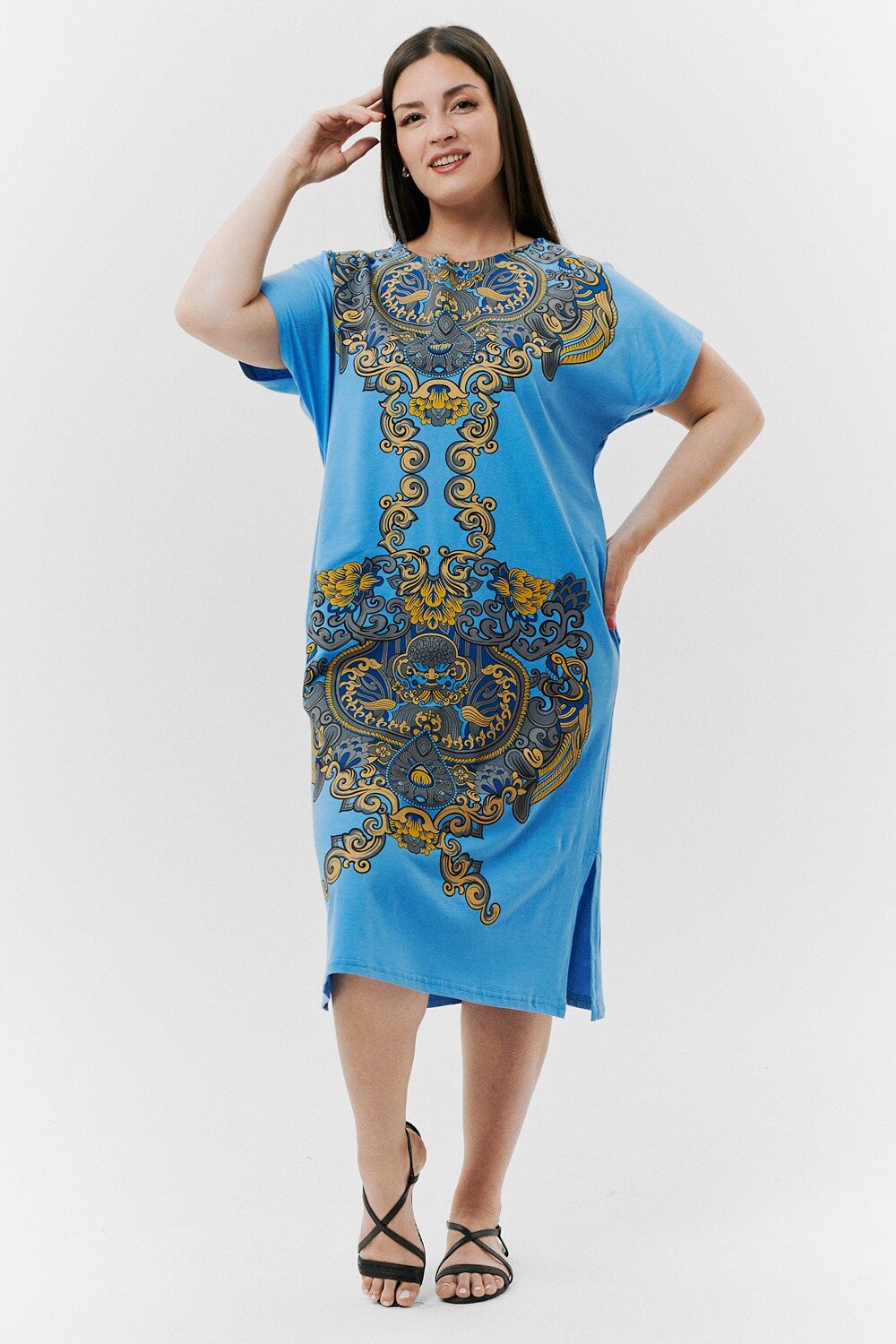 Натали Туника 418950 9127 сиреневый