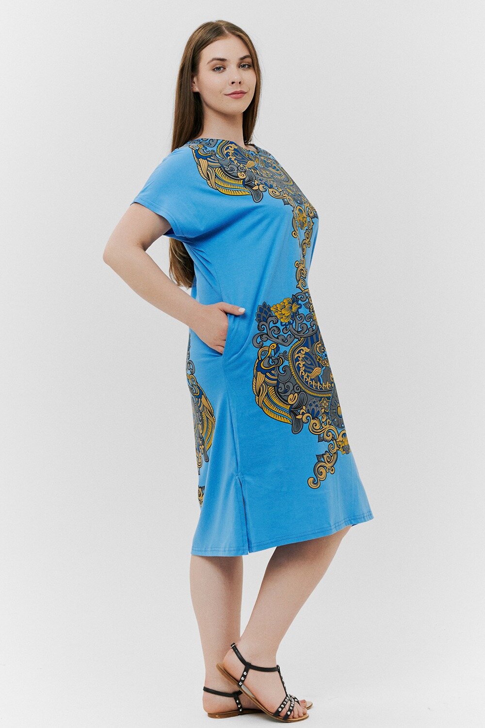 Натали Туника 418950 9127 сиреневый