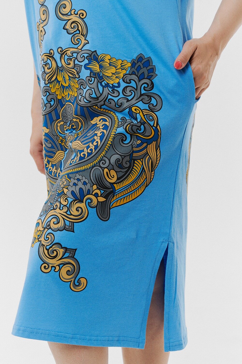 Натали Туника 418950 9127 сиреневый