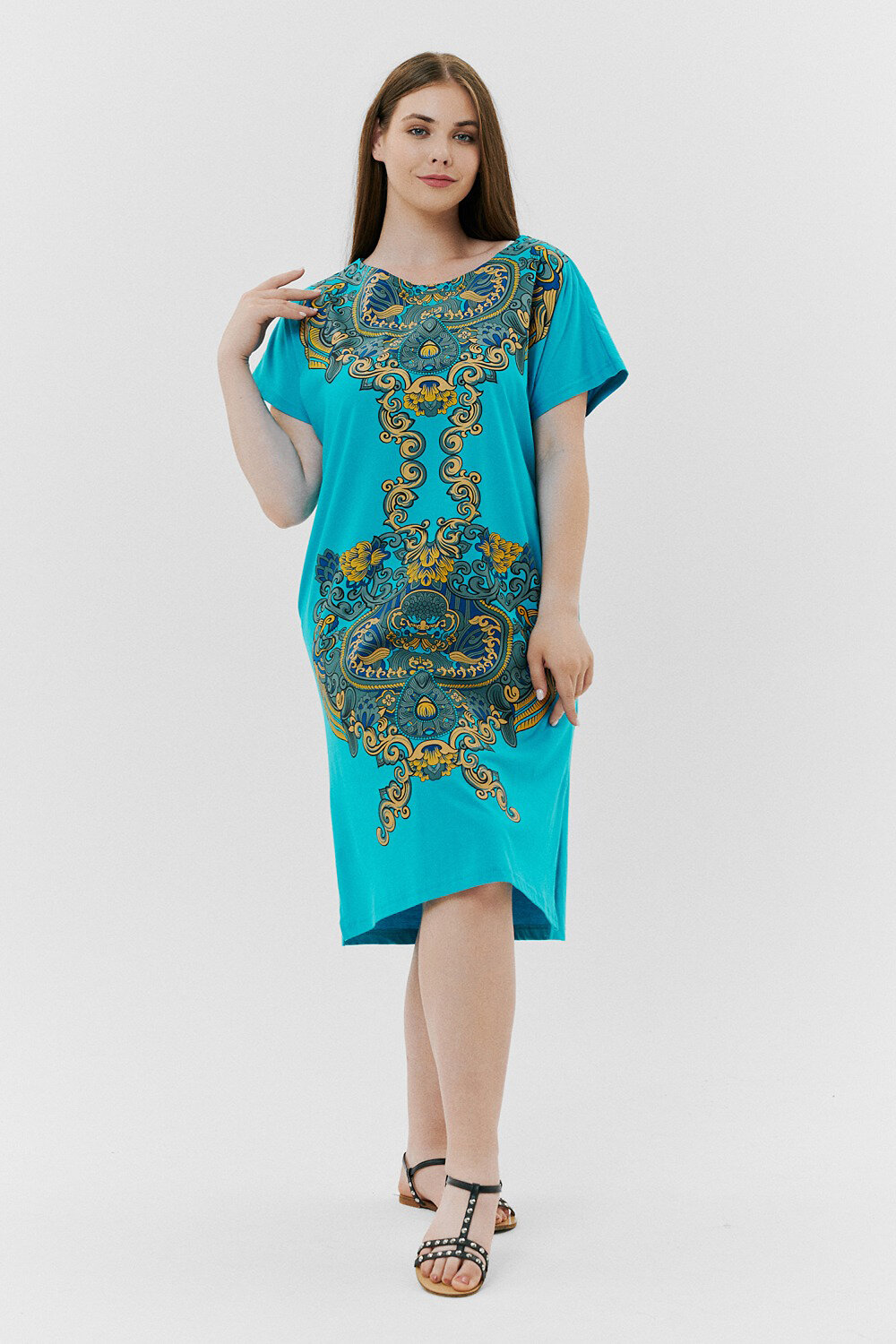 Натали Туника 418951 9127 морская волна