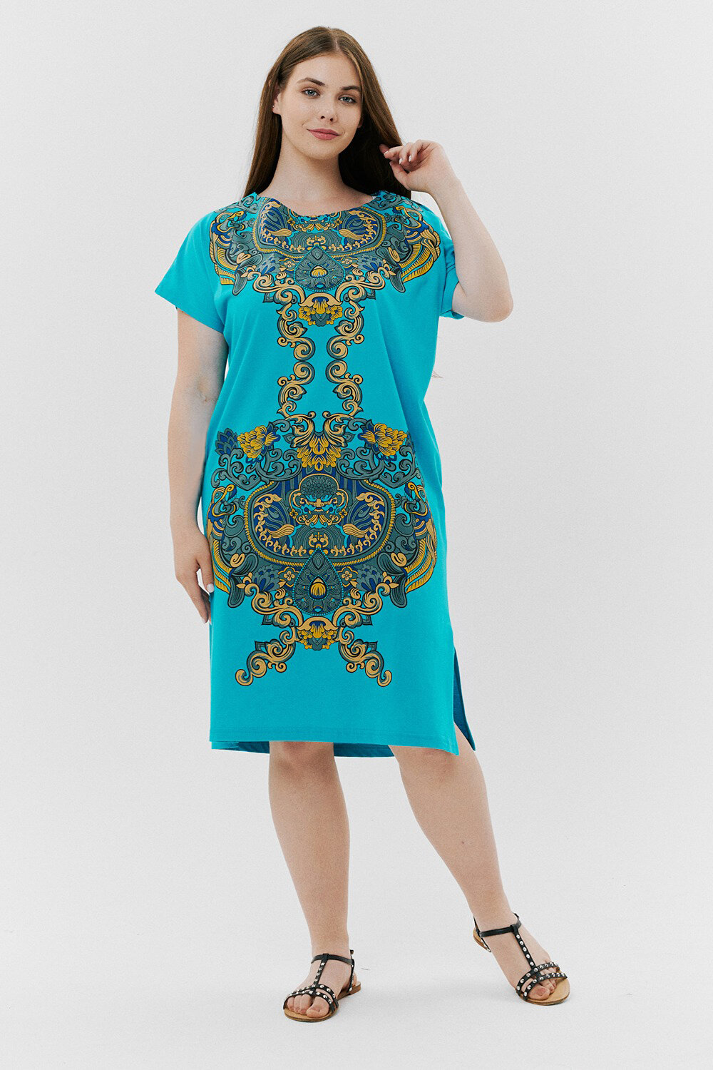 Натали Туника 418951 9127 морская волна