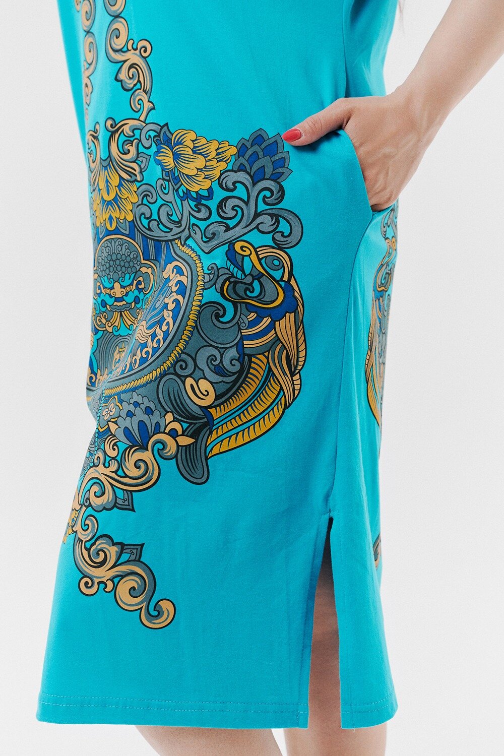 Натали Туника 418951 9127 морская волна