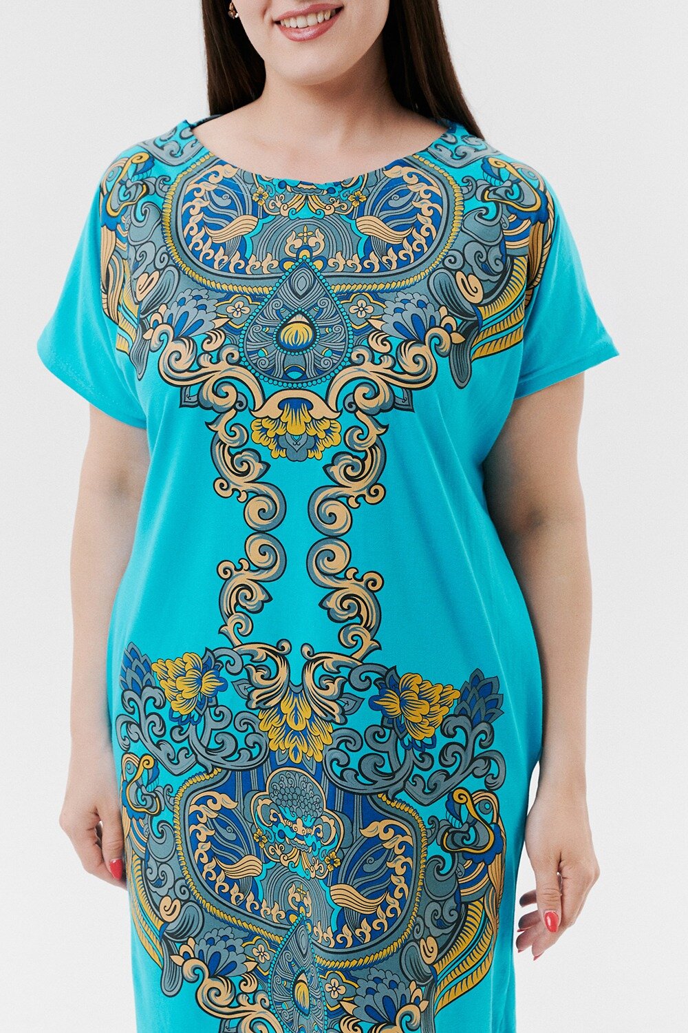 Натали Туника 418951 9127 морская волна