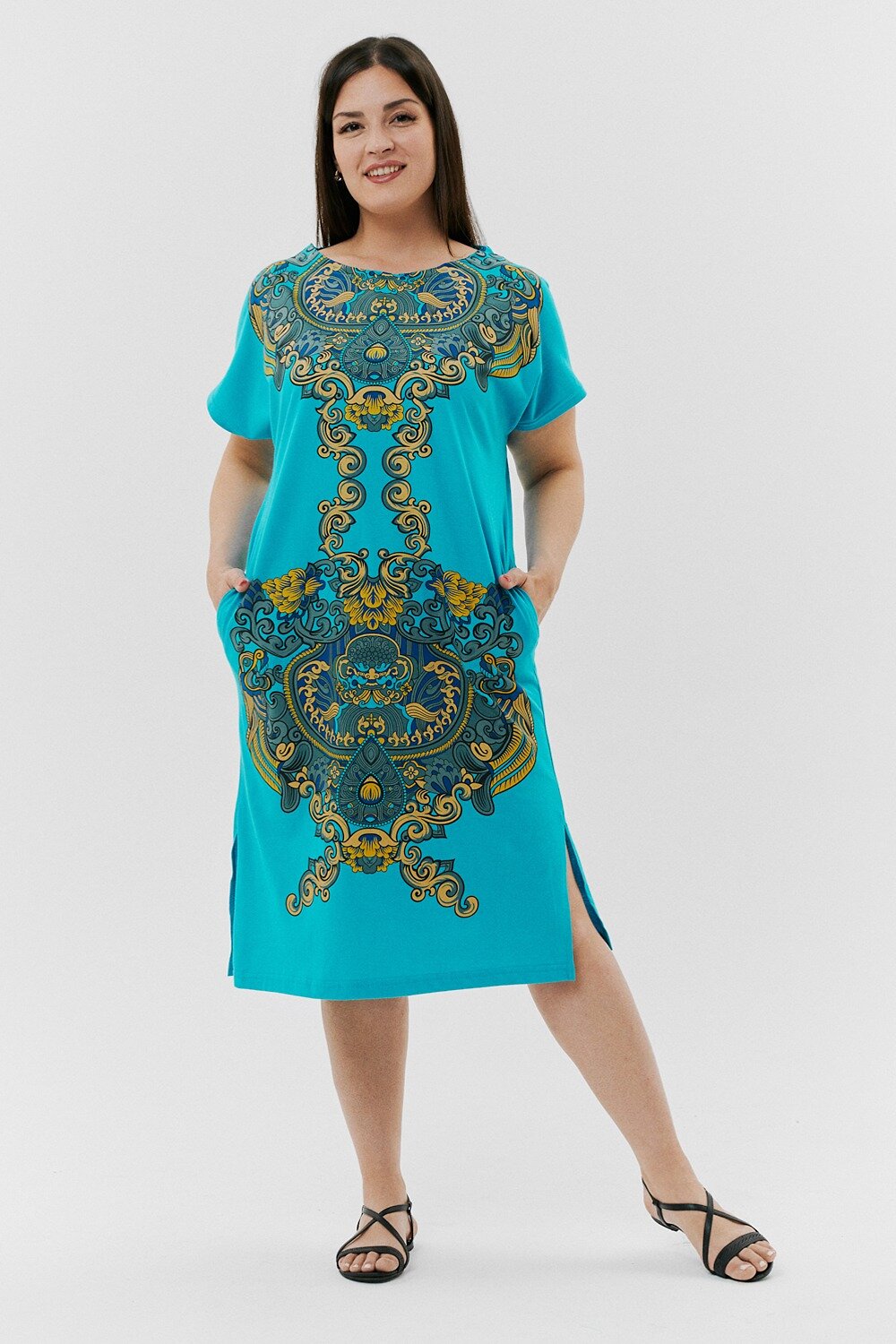 Натали Туника 418951 9127 морская волна