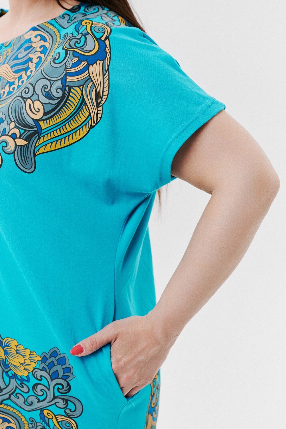 Натали Туника 418951 9127 морская волна