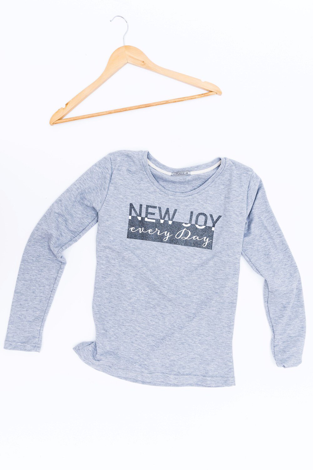 Натали Лонгслив 420076 21537 серый меланж