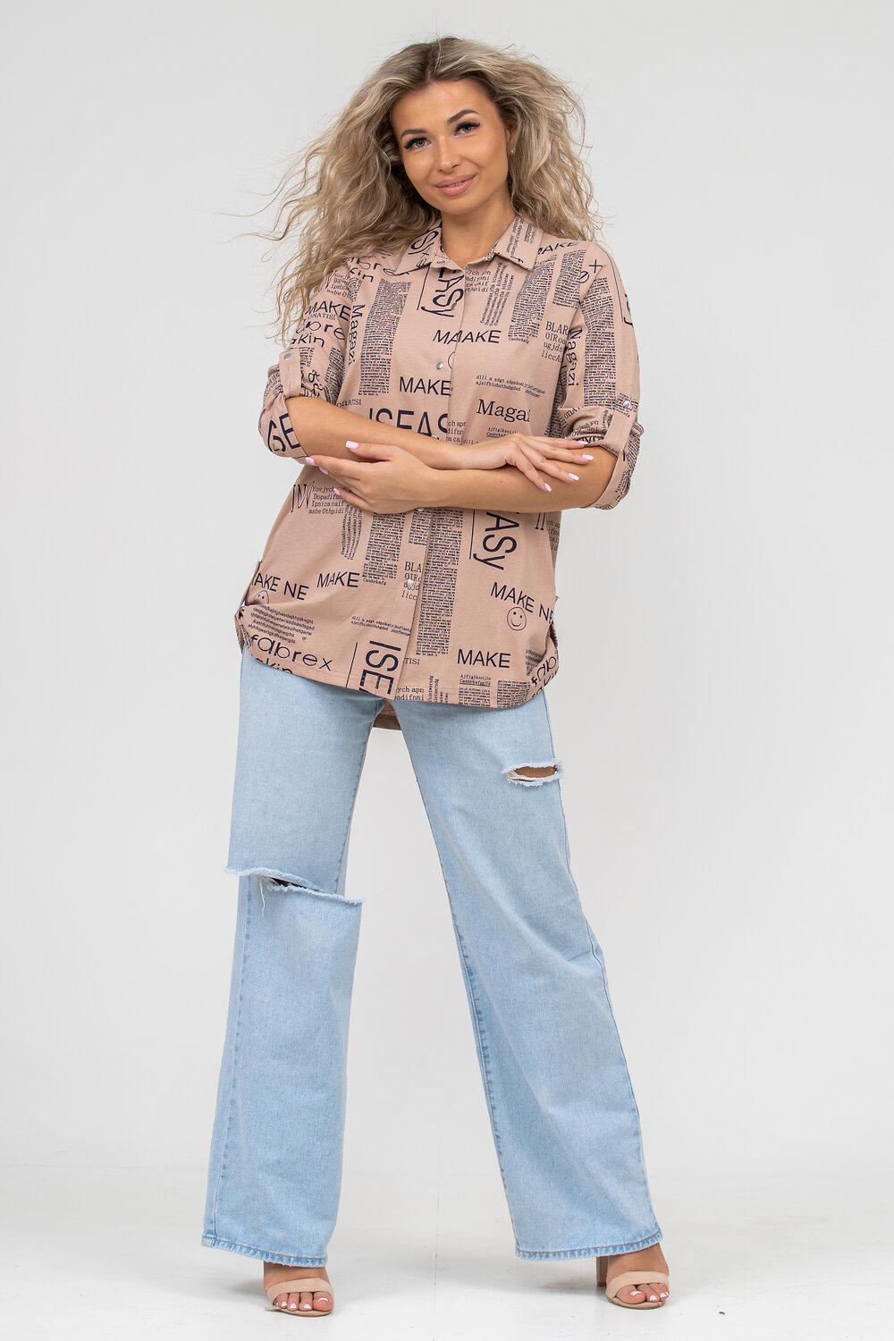 Натали Туника 420710 36544 бежевый