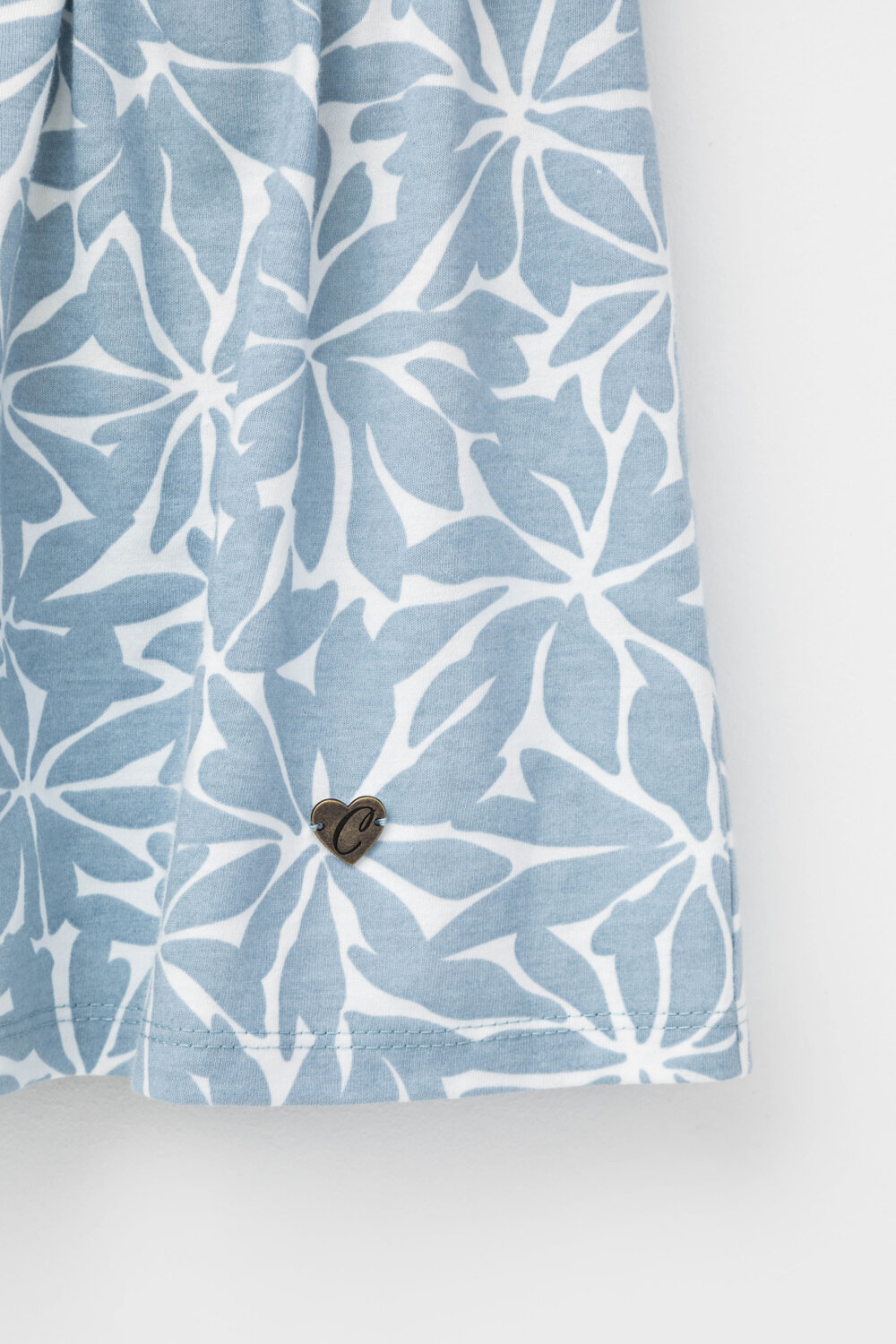 CROCKID Фуфайка 420819 КР 302421 пыльно-синий, блики на воде