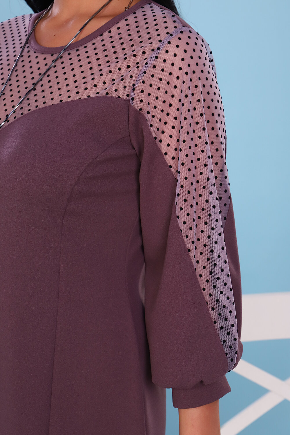 Натали Платье 421220 47029 мокко