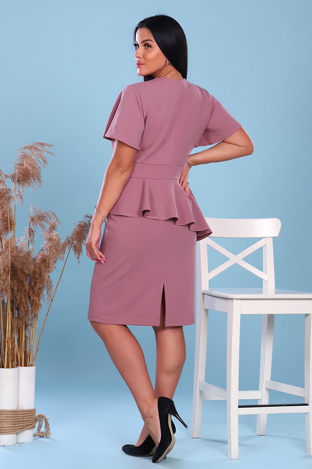 Натали Платье 421266 47027 сухая роза