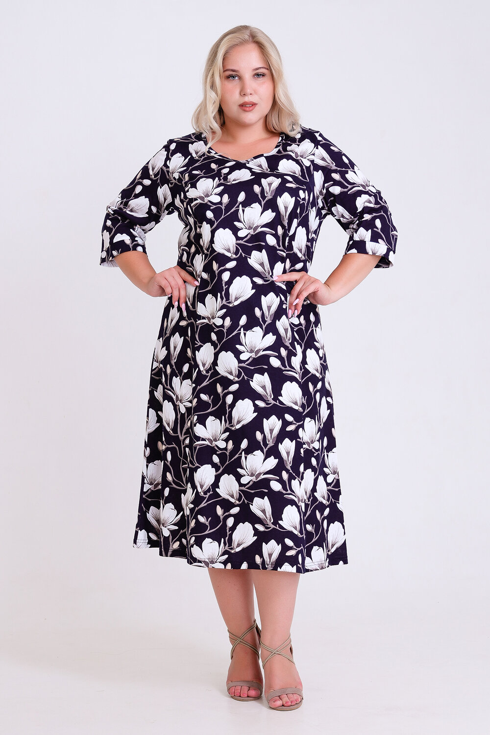 Натали Платье 421466 Платье Николина темно-синий