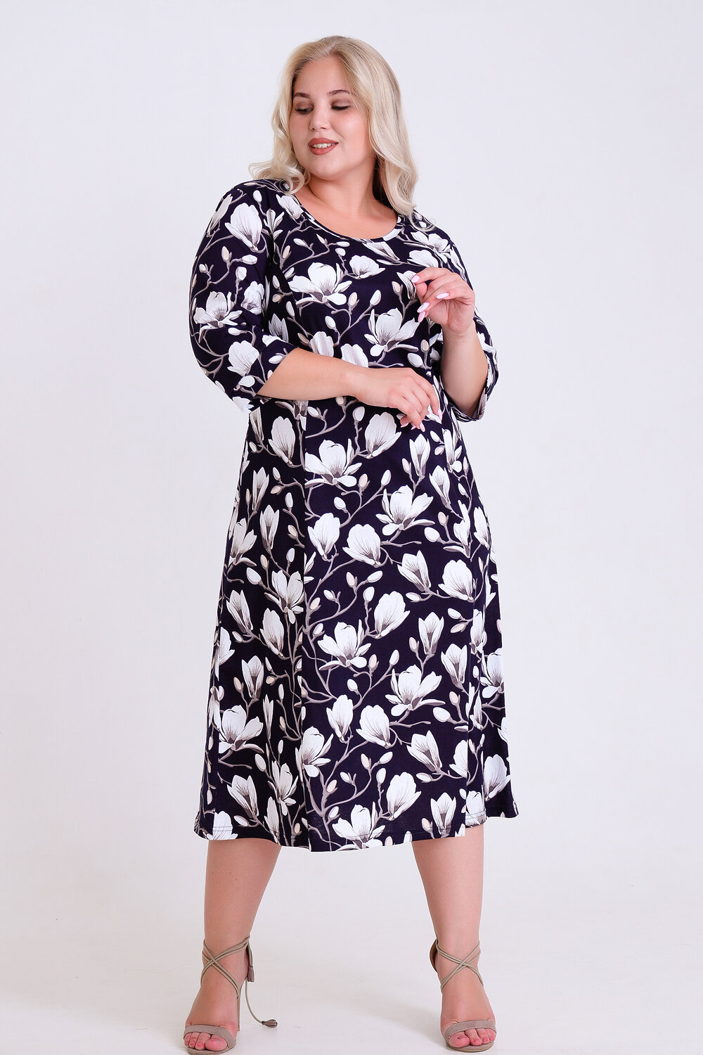 Натали Платье 421466 Платье Николина темно-синий