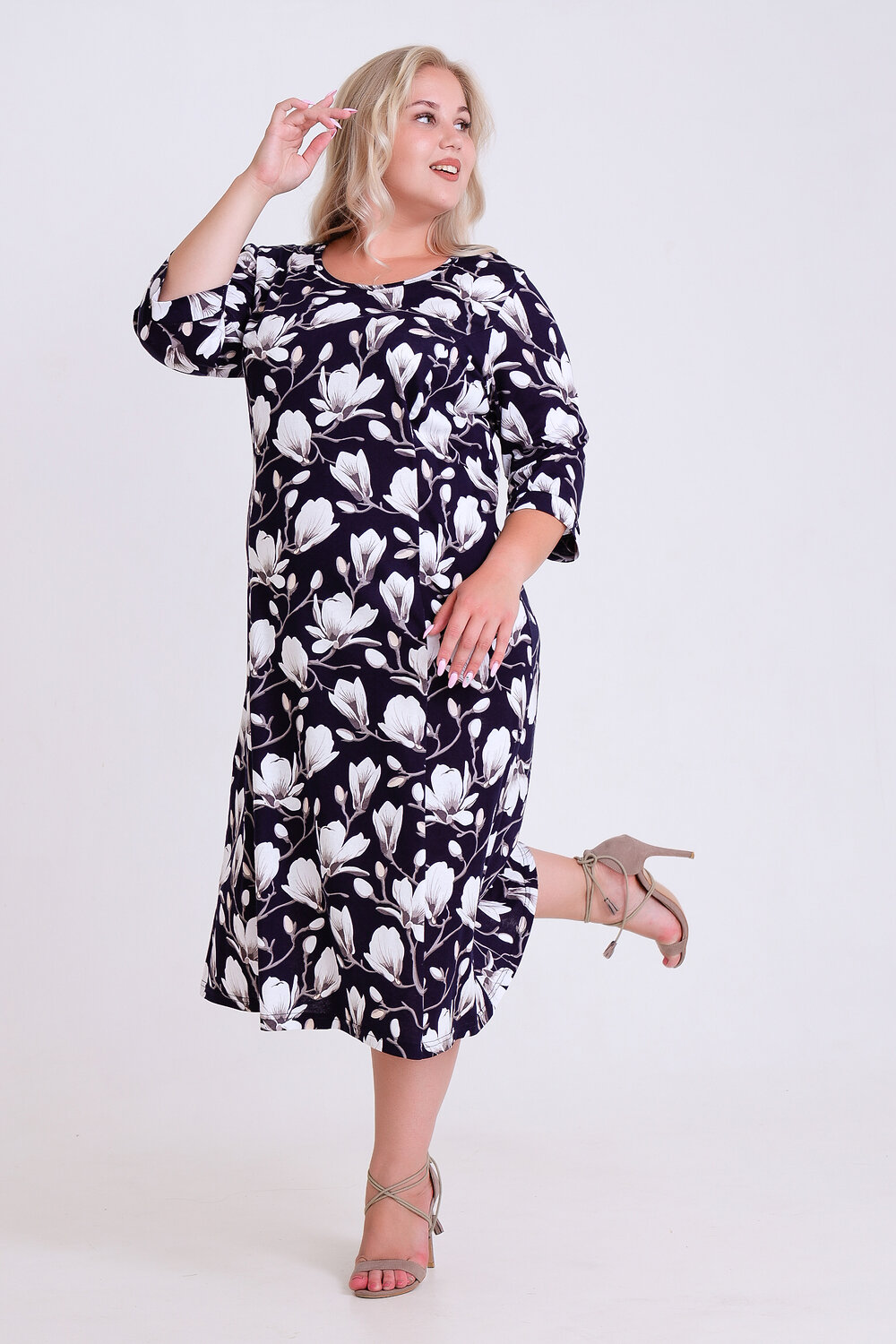 Натали Платье 421466 Платье Николина темно-синий