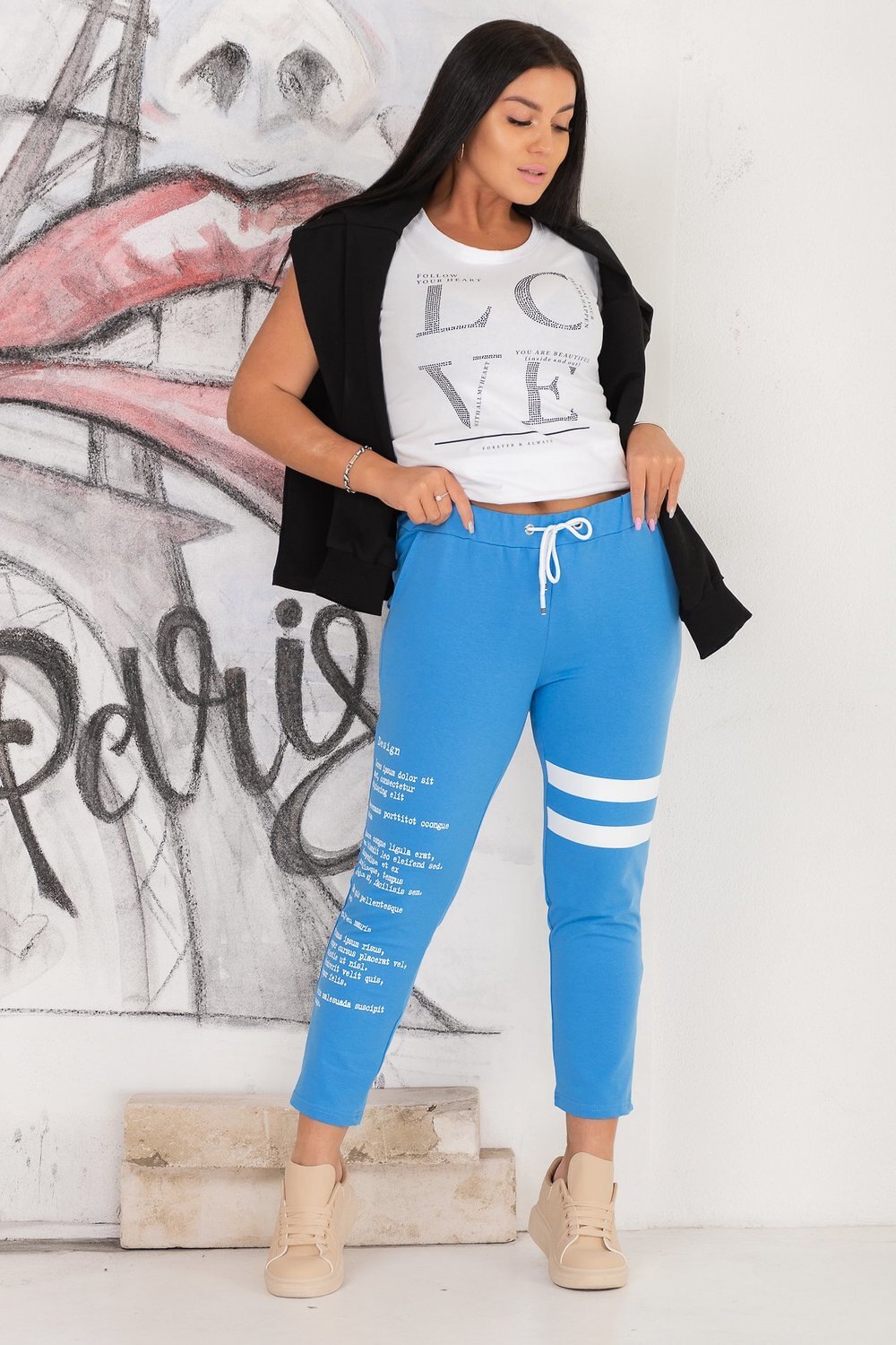 Натали Брюки 421559 4431 голубой