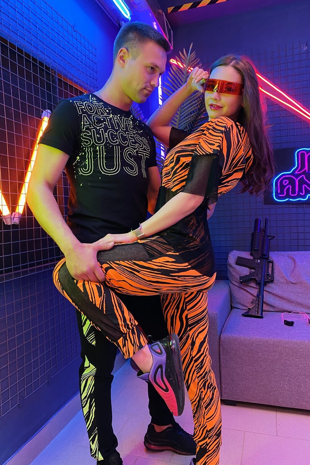 Натали Костюм 421622 8055 оранжевый