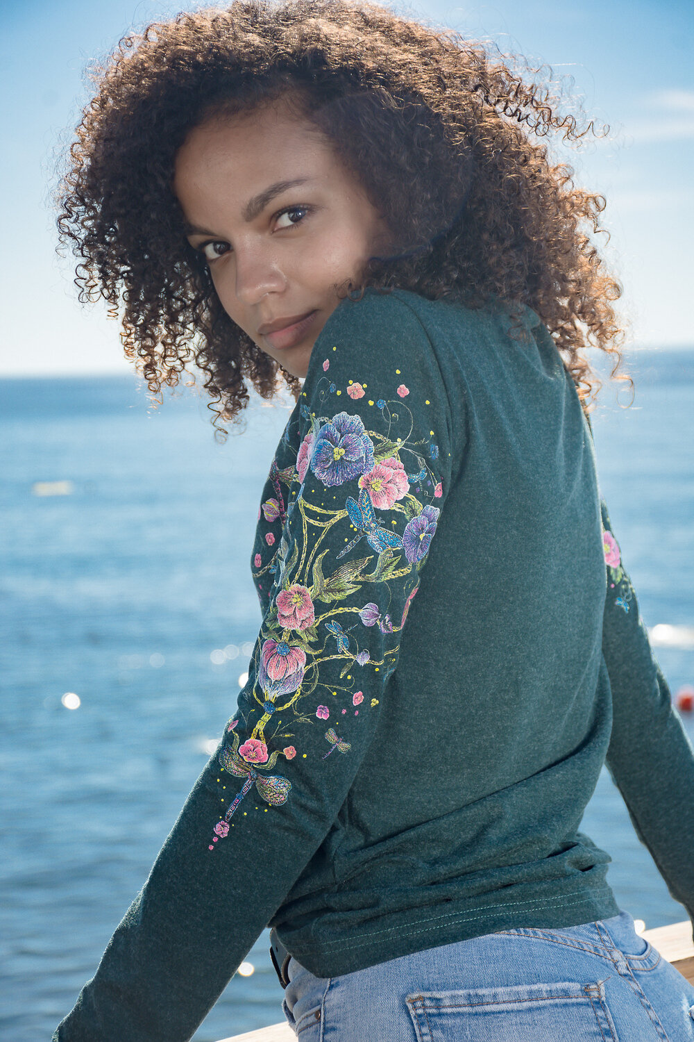 Натали Джемпер 421711 Джемпер Энигма изумруд