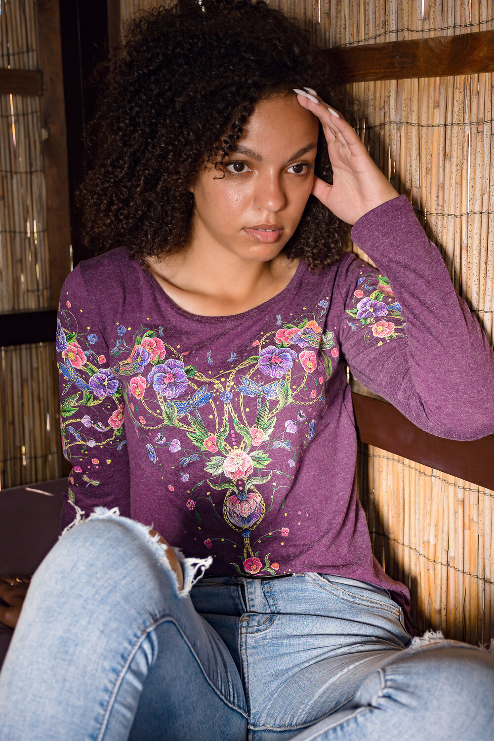 Натали Джемпер 421712 Джемпер Энигма лиловый