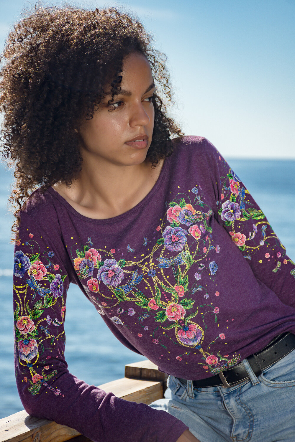 Натали Джемпер 421712 Джемпер Энигма лиловый