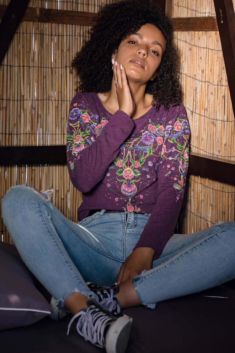 Натали Джемпер 421712 Джемпер Энигма лиловый