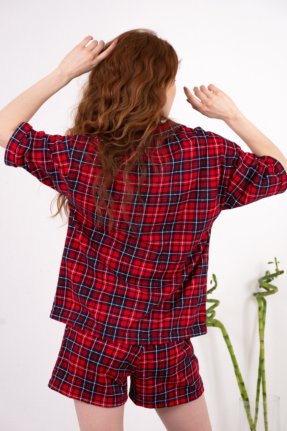 Натали Костюм 421735 Костюм Изюминка клетка