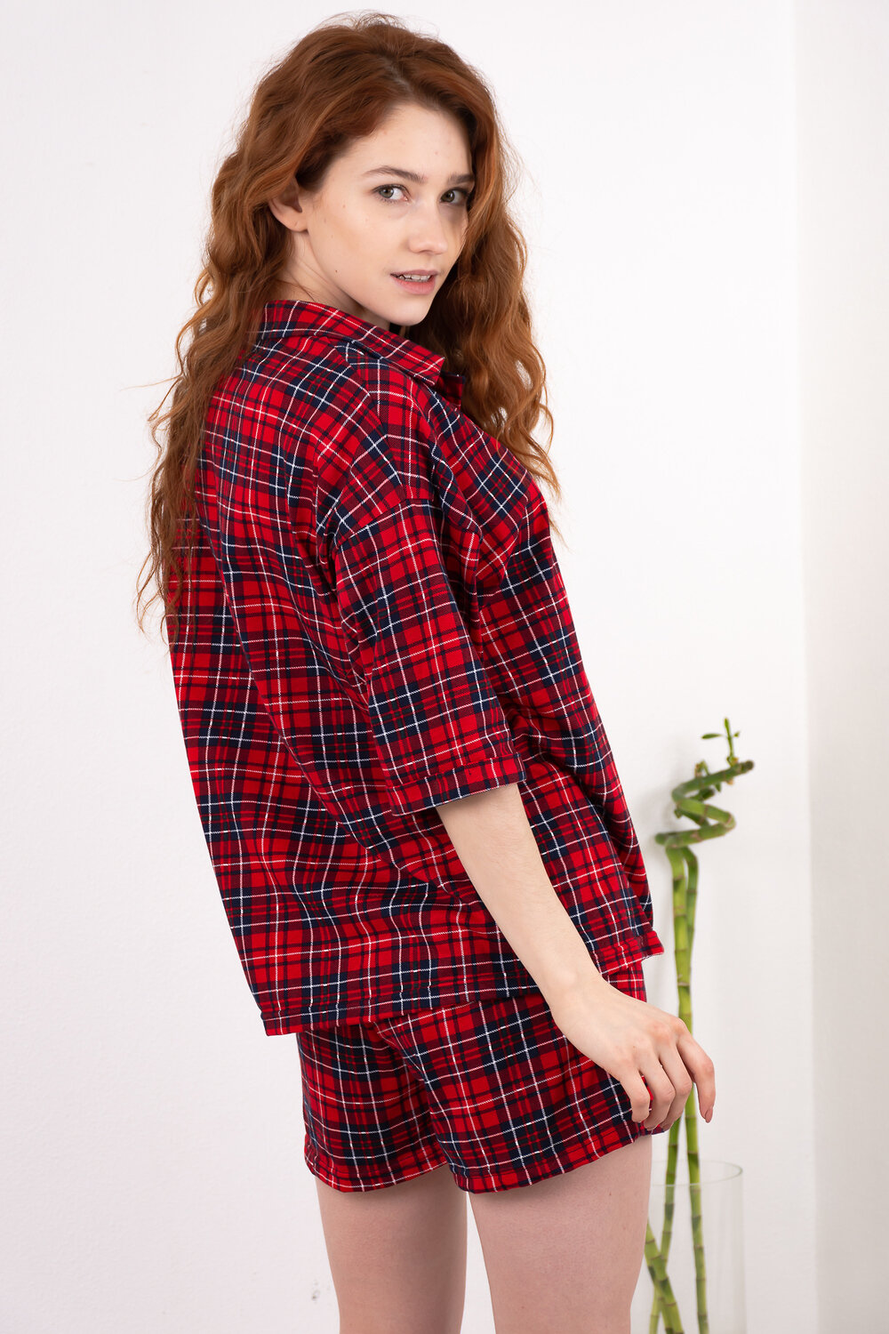 Натали Костюм 421735 Костюм Изюминка клетка