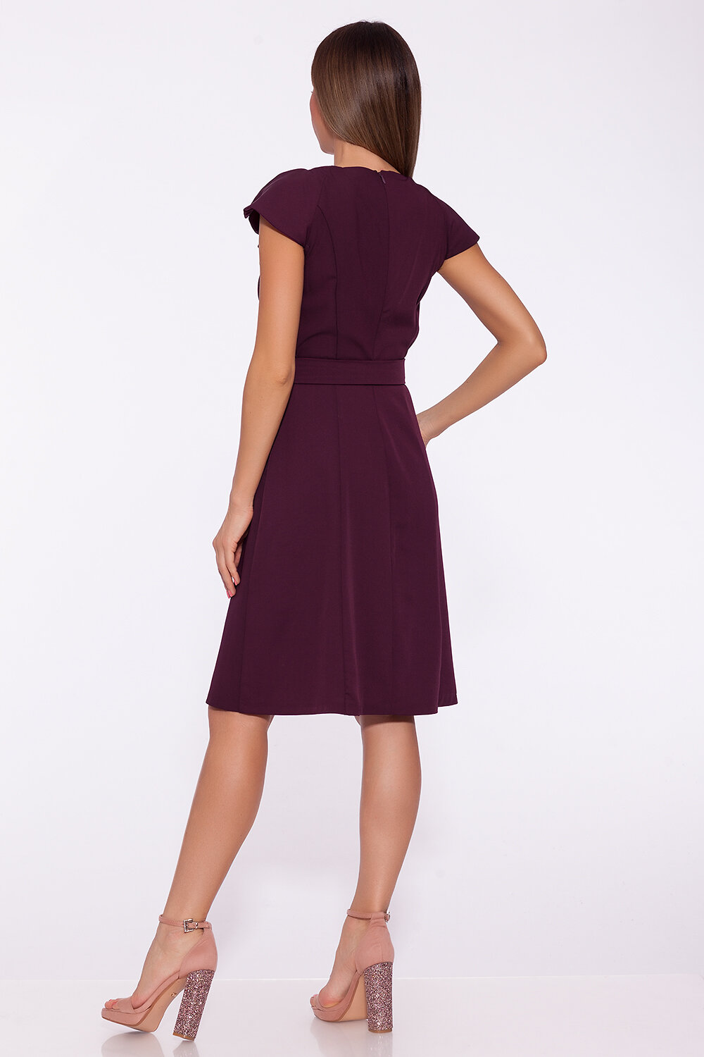 VISERDI Платье 68490 1988-цкл 4381100 Баклажановый