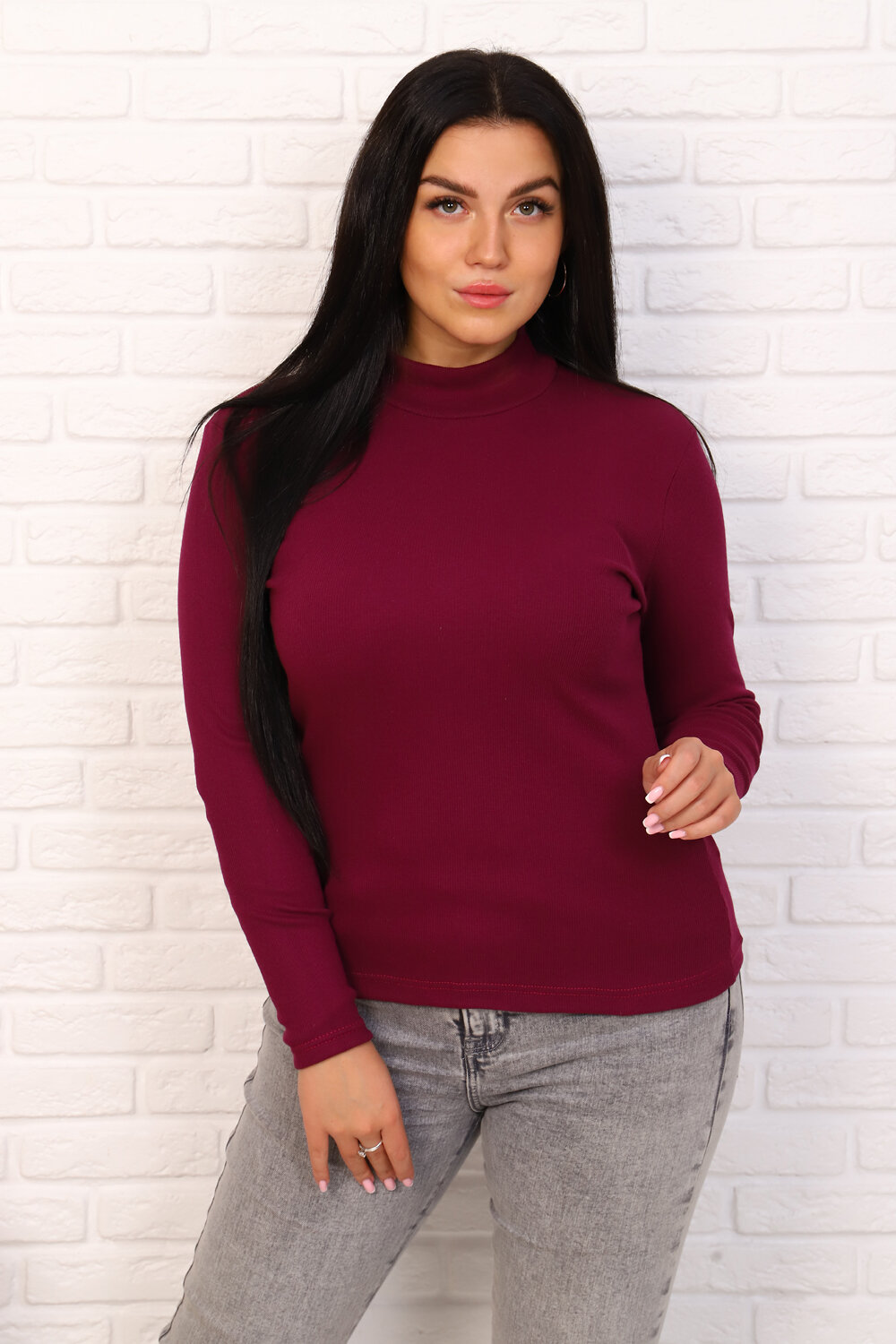 Натали Водолазка 424416 Водолазка Перспектива фиолетовый