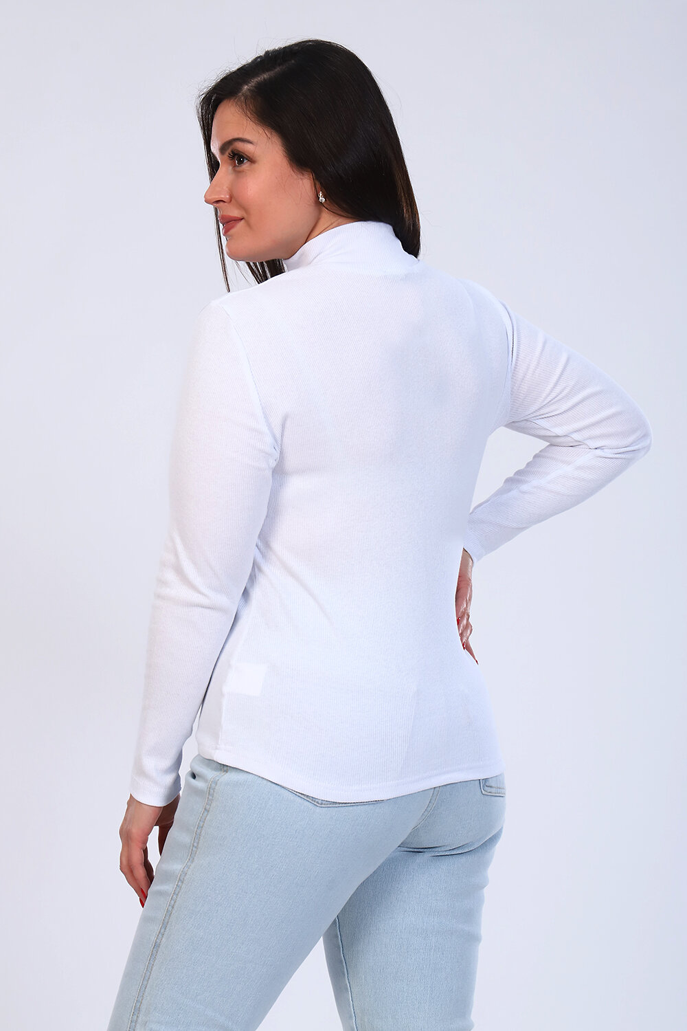 Натали Водолазка 424417 Водолазка Перспектива белый