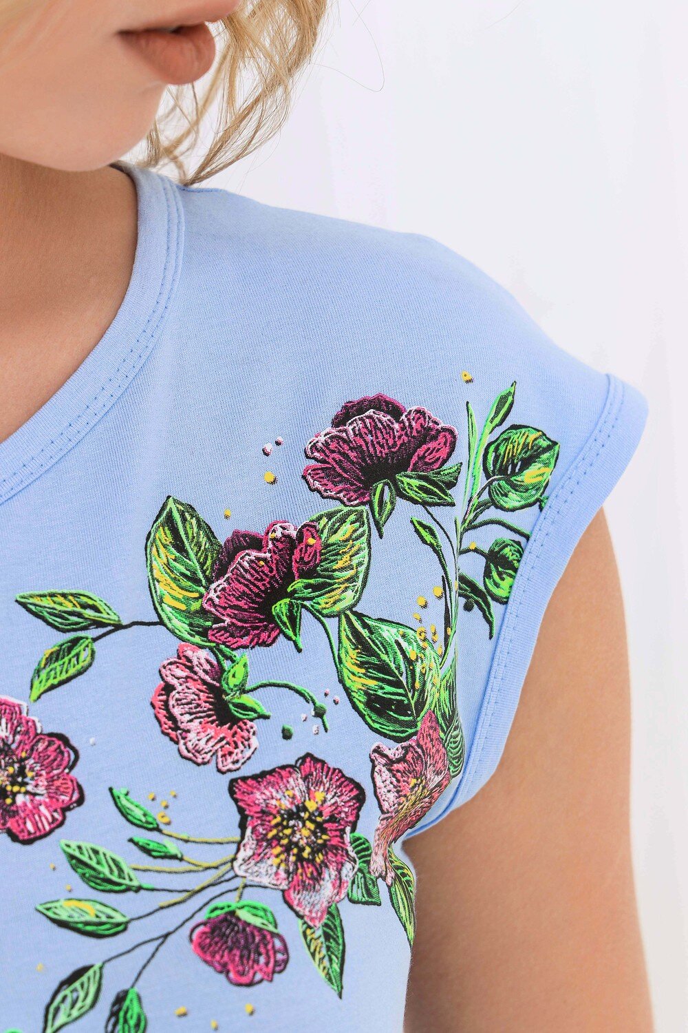 Натали Костюм 424478 Костюм Ломбардия голубой