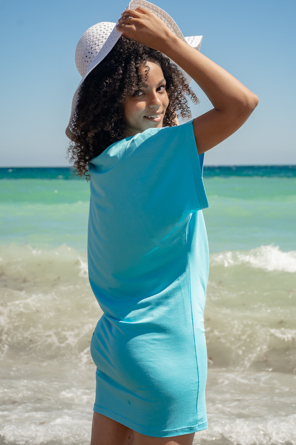 Натали Туника 424535 Туника Манго светлая бирюза