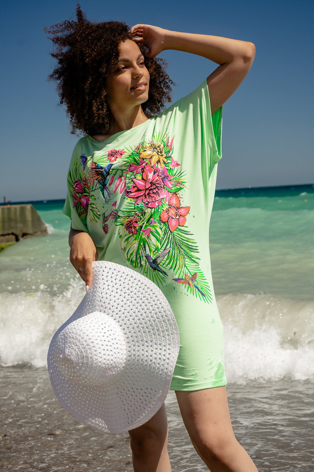 Натали Туника 424536 Туника Манго фисташковый