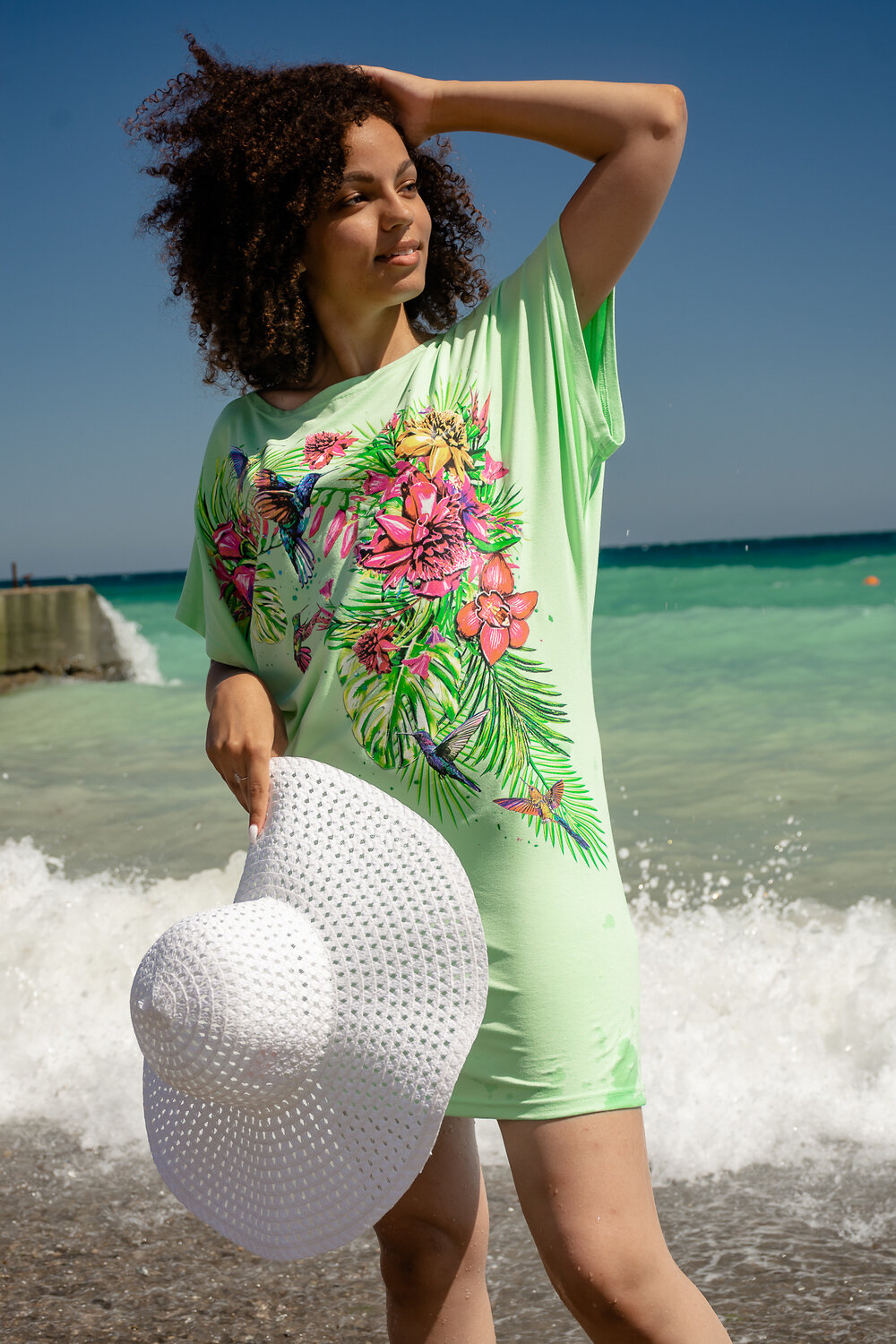 Натали Туника 424536 Туника Манго фисташковый