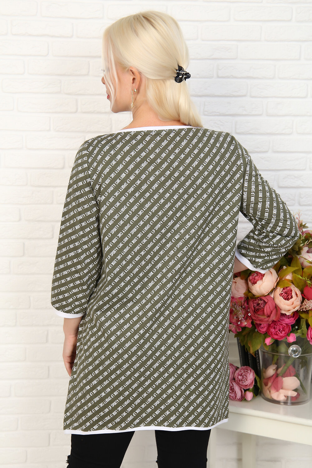 Натали Туника 424643 6335 хаки