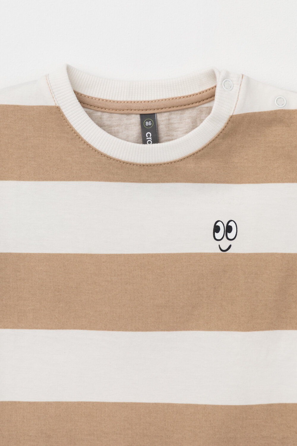 CROCKID Фуфайка 425013 КР 302471 кунжут, полоска