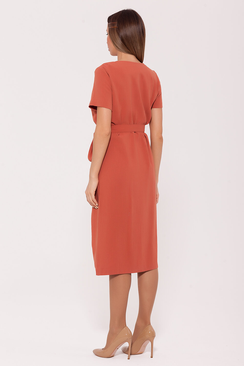 VISERDI Платье 69283 10011-крп 459850 Терракотовый
