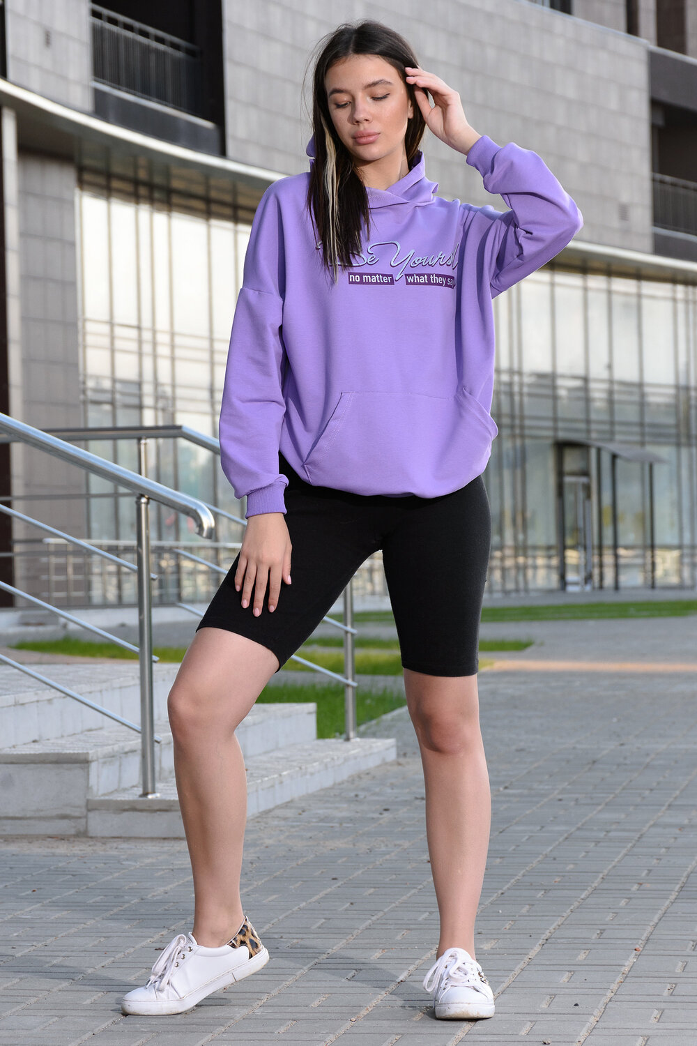 Натали Толстовка 426997 Толстовка Фуксия фиолетовый