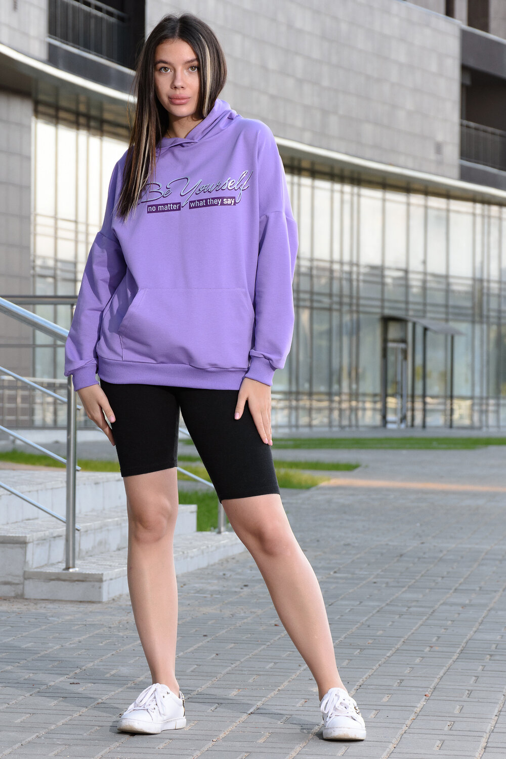 Натали Толстовка 426997 Толстовка Фуксия фиолетовый