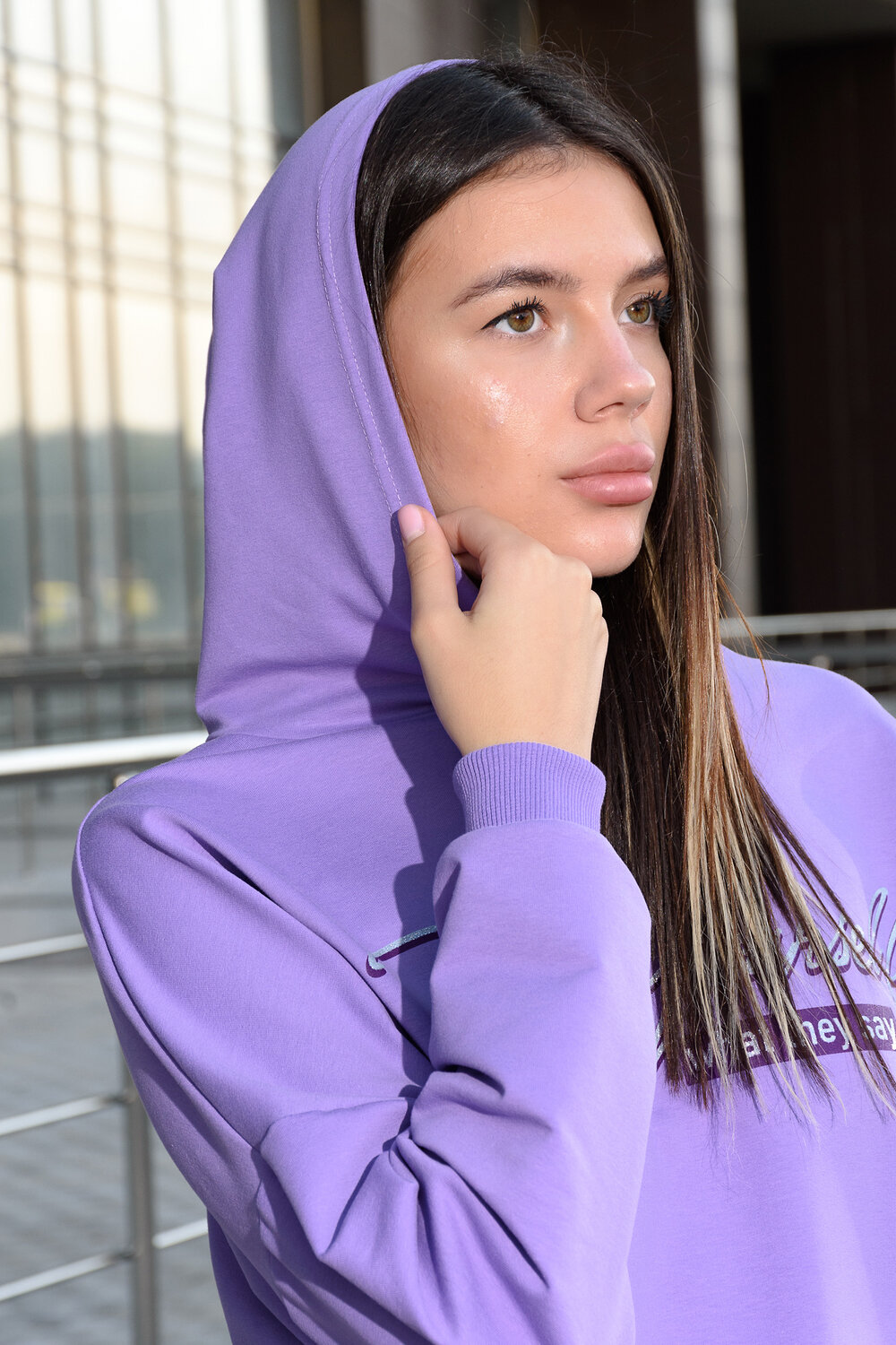 Натали Толстовка 426997 Толстовка Фуксия фиолетовый