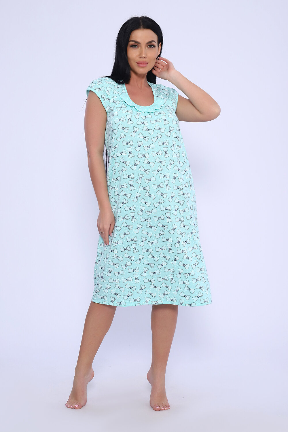 Натали Сорочка 427307 Сорочка Безупречность мята