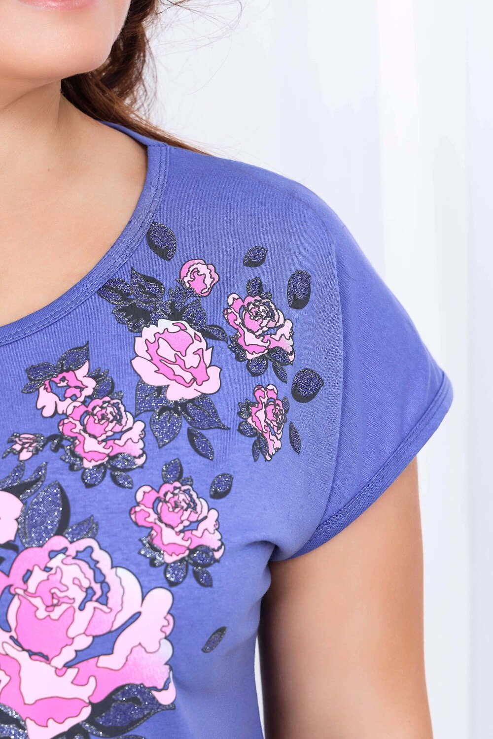 Натали Сорочка 427345 Сорочка Антонина синий