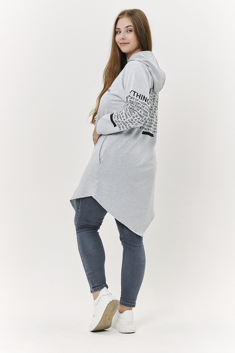 Натали Туника 427361 Туника Фрак серый