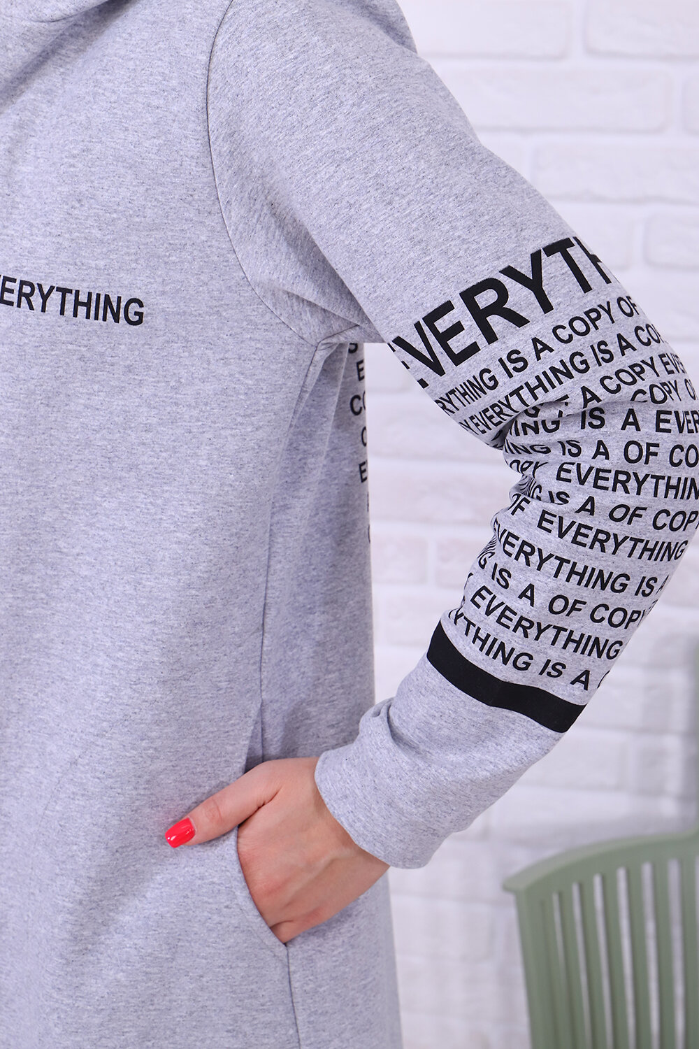 Натали Туника 427361 Туника Фрак серый