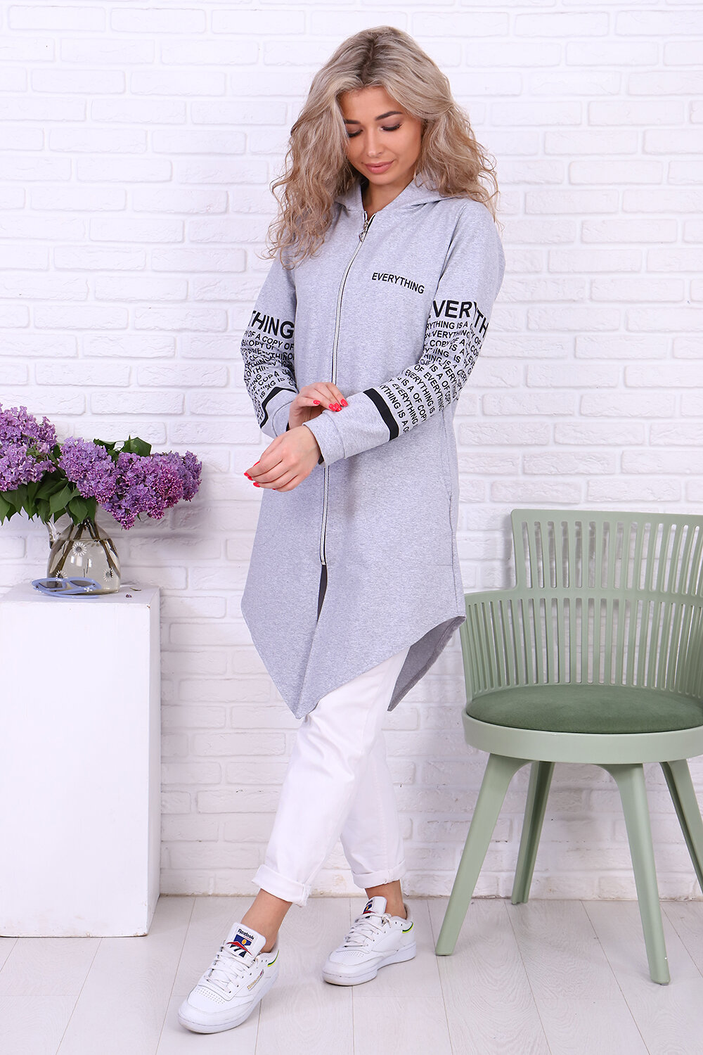 Натали Туника 427361 Туника Фрак серый