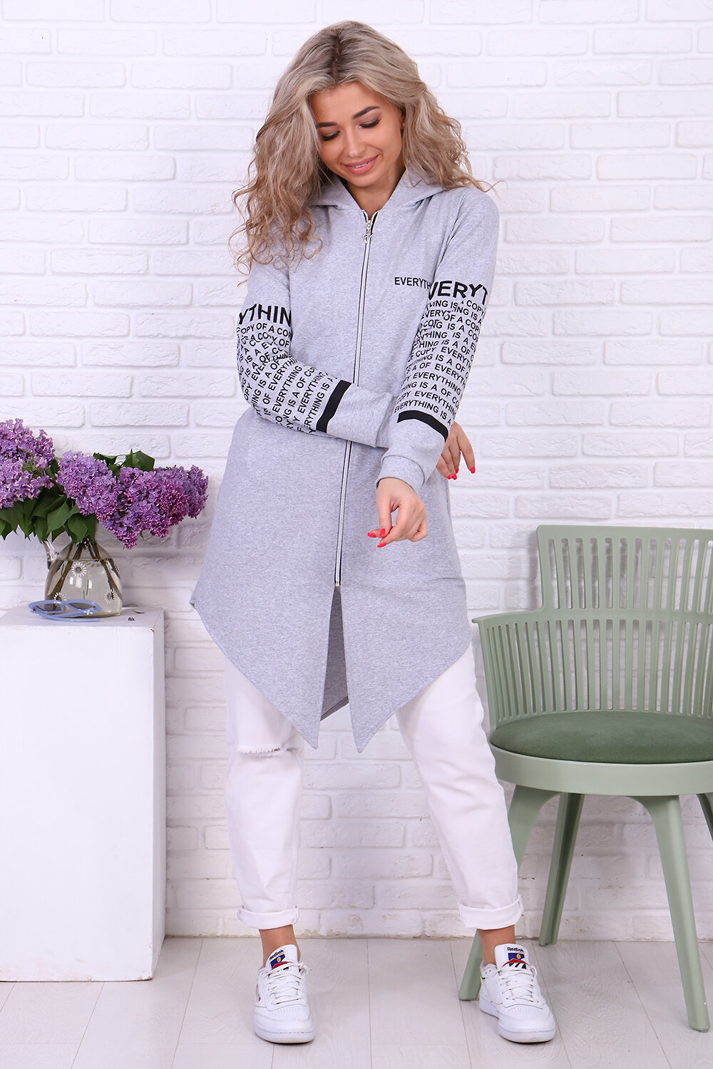 Натали Туника 427361 Туника Фрак серый