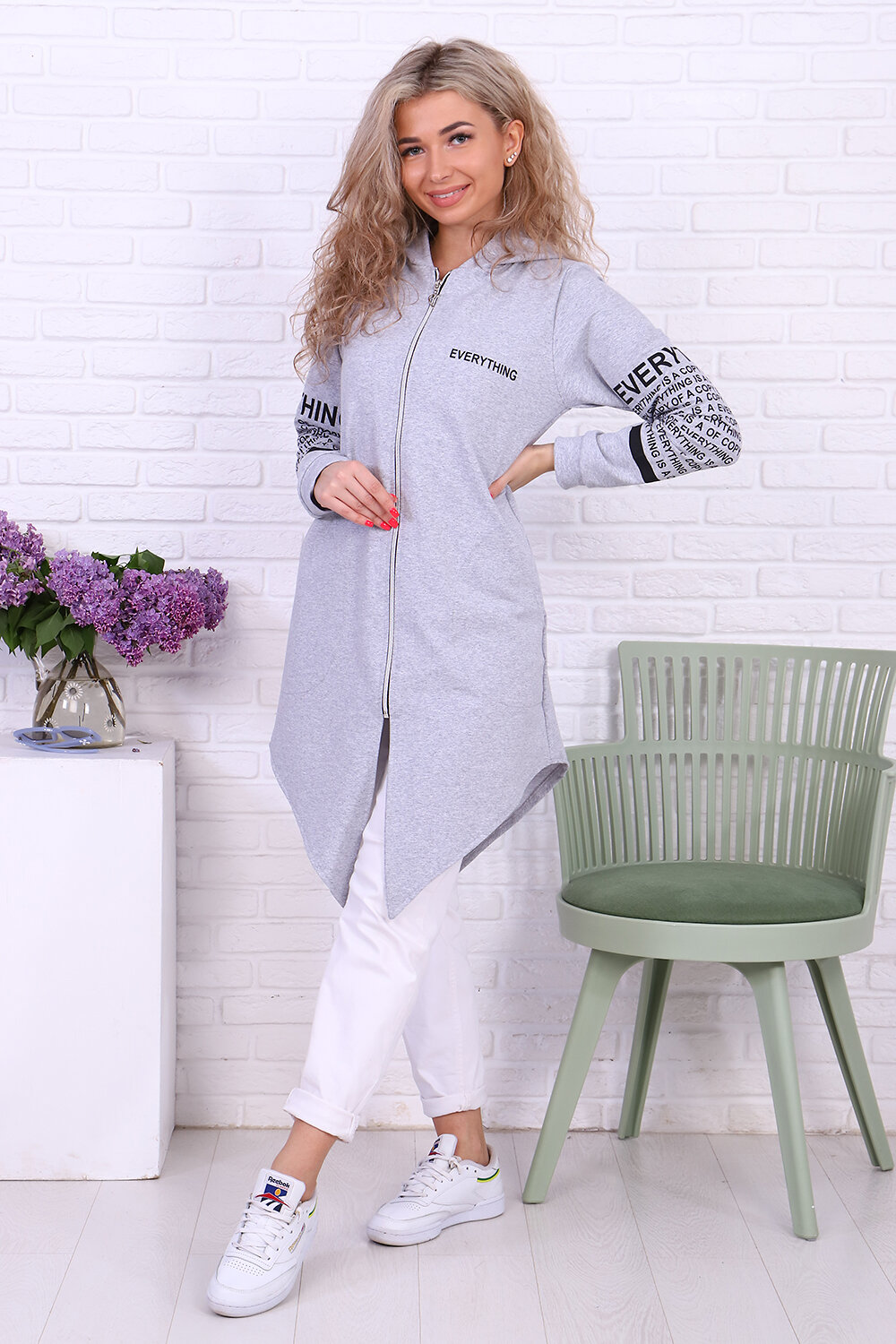 Натали Туника 427361 Туника Фрак серый