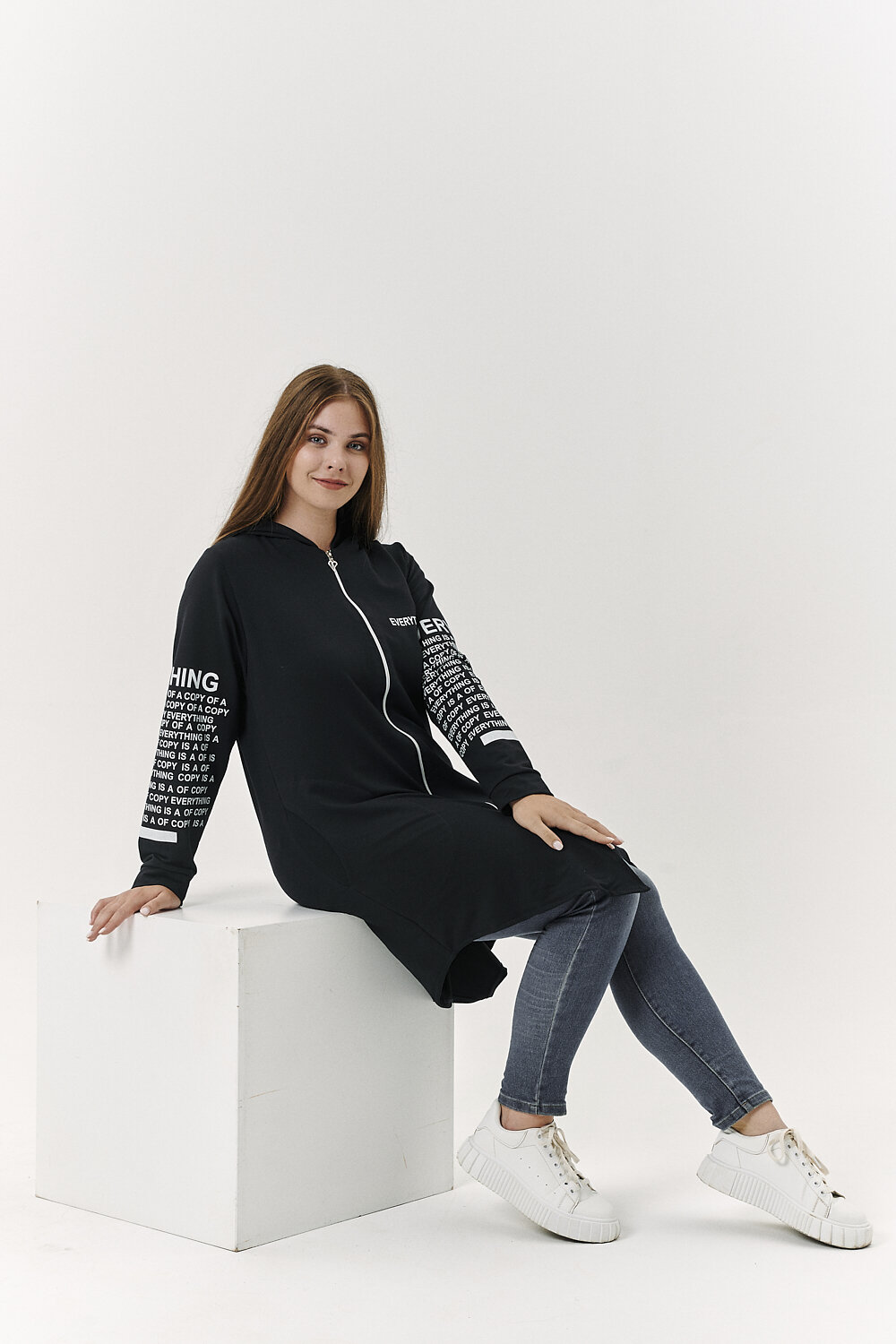 Натали Туника 427362 Туника Фрак темно-синий