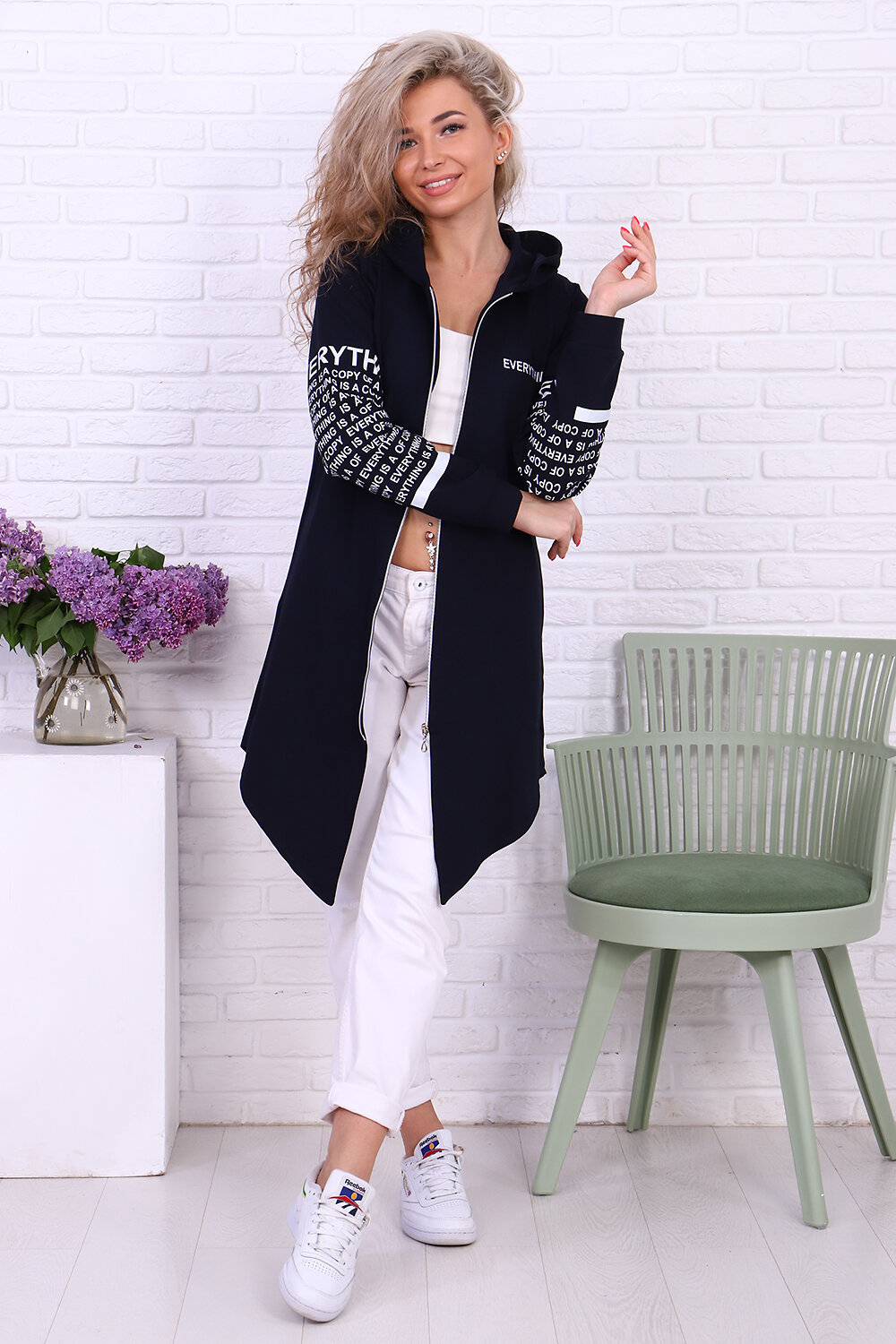 Натали Туника 427362 Туника Фрак темно-синий