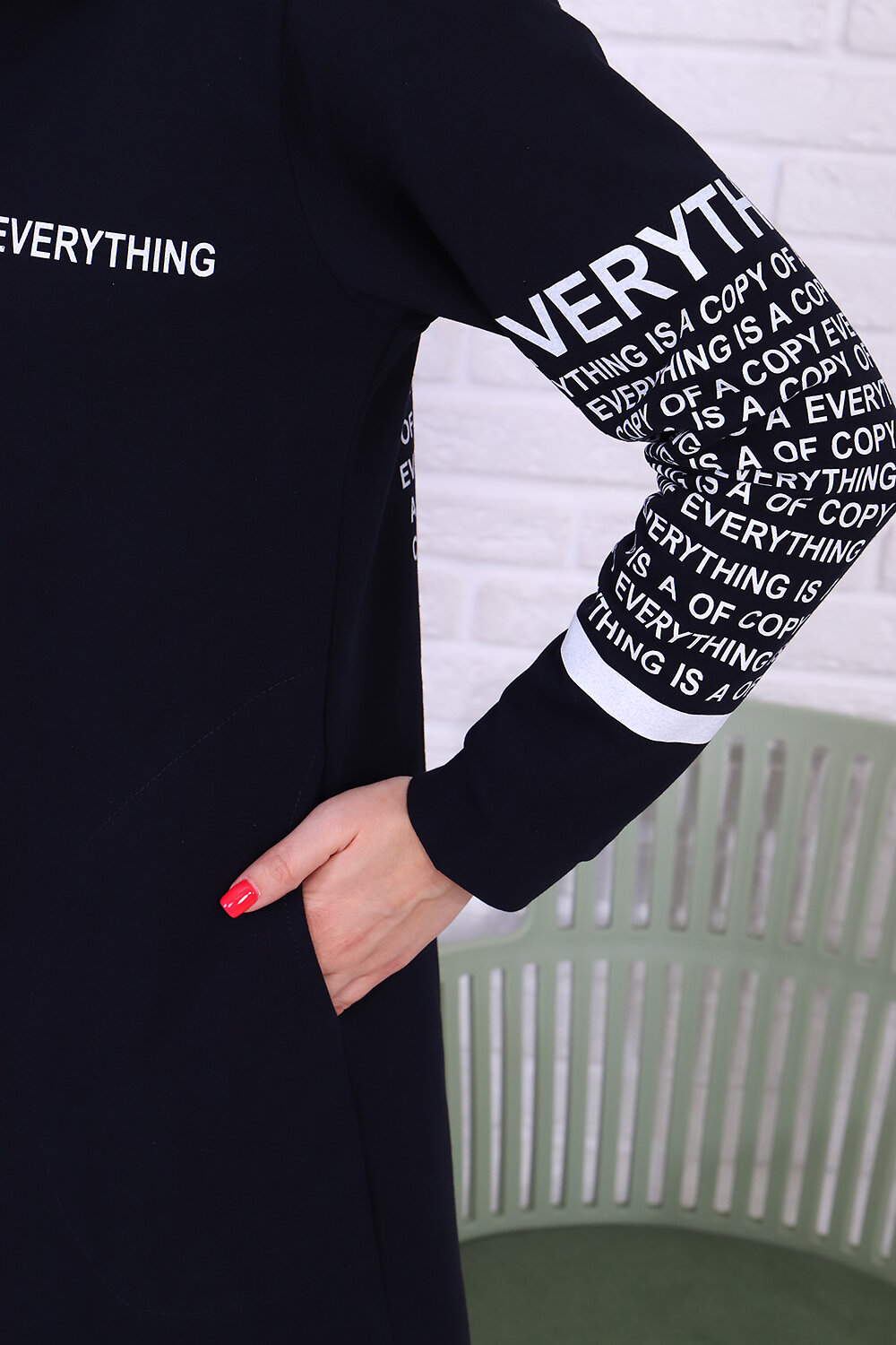 Натали Туника 427362 Туника Фрак темно-синий