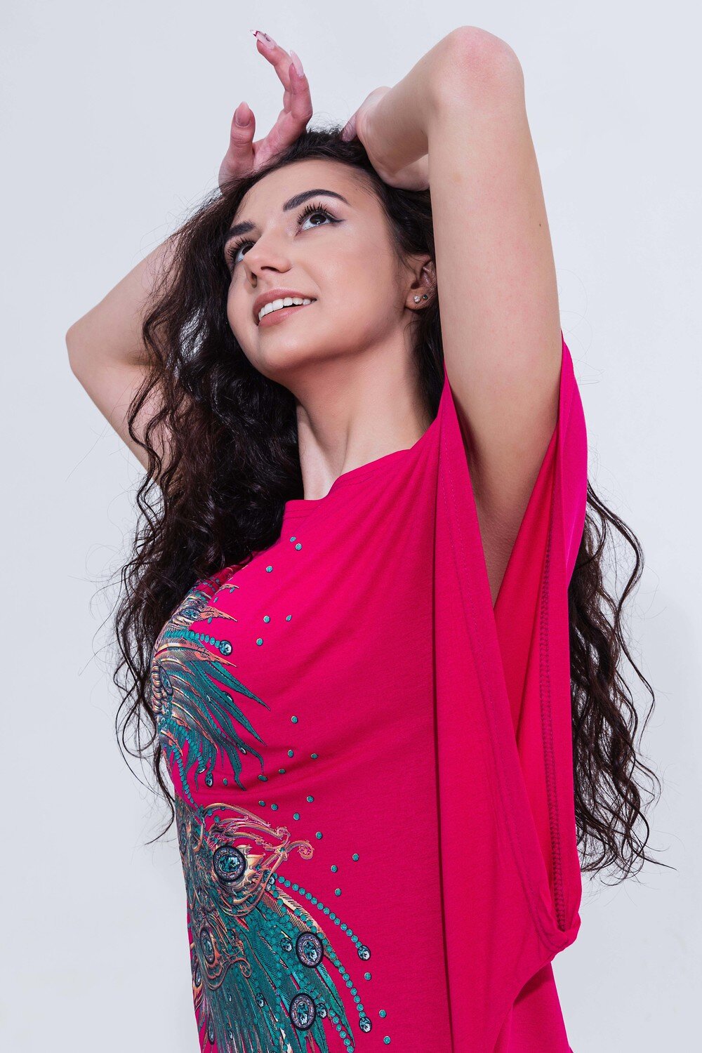 Натали Туника 427365 Туника Королева вискоза малина